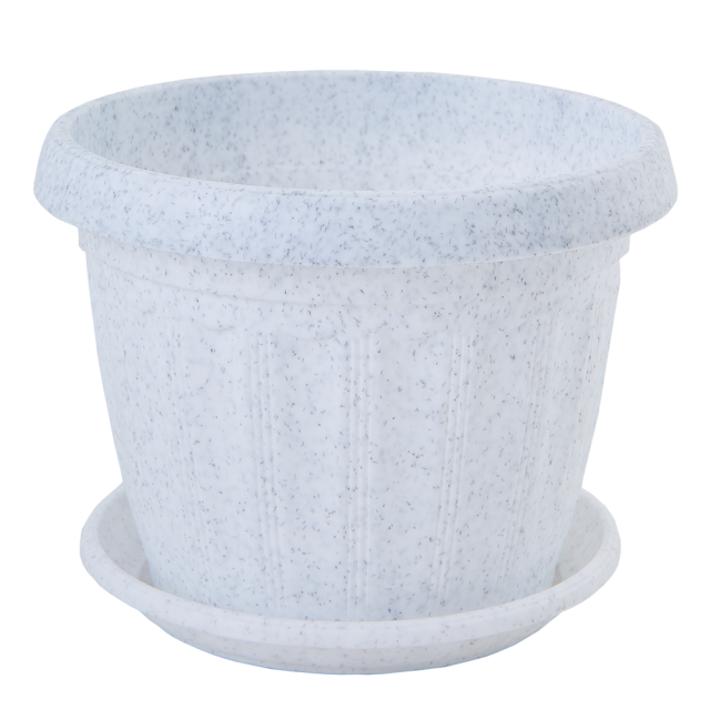 Саксия с подложка ТЕРА 12х9см