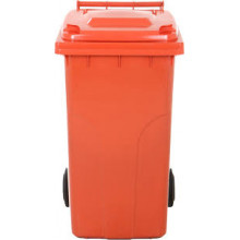 Контейнер за смет 120 л червен
