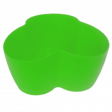 Саксия Кактусник за 3 растения св.зелена