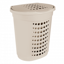 Кош за пране 60 л кремав