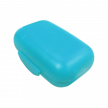 Сапунерка с капак тюркоаз