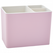 Поставка за прибори ПЛЮС фрезия/бяла роза