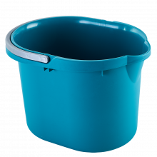 Кофа за чистене 15 литра тюркоаз