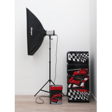 Кош Евро за отпадъци с декор Рали 18 л