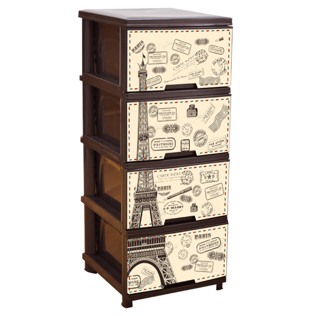 Шкаф с четири чекмеджета ПАРИЖ