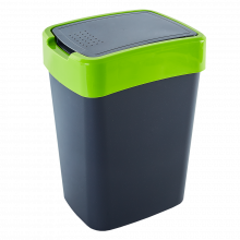 Кош за отпадъци ЕВРО 18 л
гранит/олива
