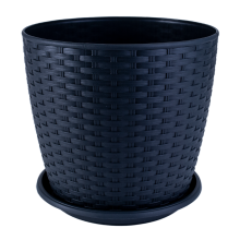 Саксия РАТАН с подложка 20х18 см