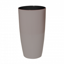 Висока саксия АЛФА d22,0х41,5 см капучино