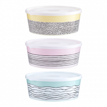 Купа с капак и декор d17см РАЙЕ