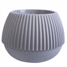 Саксия Бохо d14 см какао