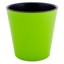 Саксия ДЕКО с двойно дъно 16,0х15,5см ДВУЦВЕТНИ