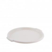 Поднос кръгъл бяла роза