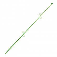 Опора за орхидеи зелена прозрачна