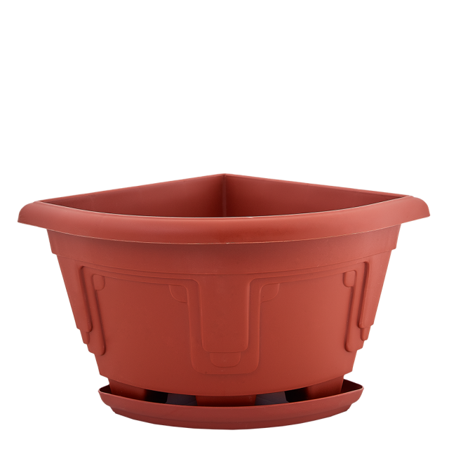 Саксия ПЕТУНИЯ с подложка ъглова 30,5см