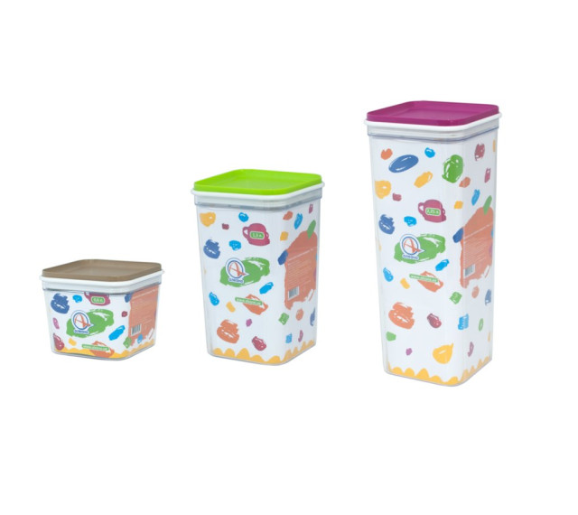 Кутия за насипни продукти ФИКС  0,6 л 