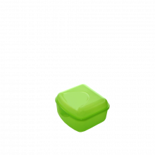 Контейнер универсален S светло зелен прозрачен