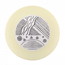 Чиния с декор d22 см РАЙЕ
светло жълта