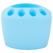 Поставка за четки за зъби ледено синя