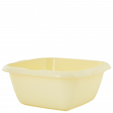 Квадратен леген ЕВРО 12 литра жълт