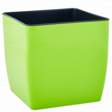 Low flowerpot QUADRO low 27*27*26cm