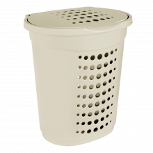 Кош за пране  60 л бяла роза