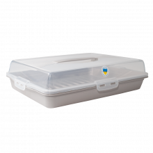 Кутия за торта правоъгълна какао