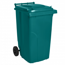 Контейнер за смет 120 л  тюркоаз