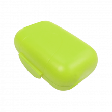 Сапунерка с капак олива