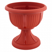 Саксия ЛЕОН с подложка 51см, теракот