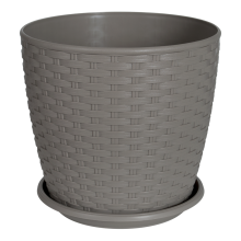 Саксия РАТАН с подложка 20х18 см