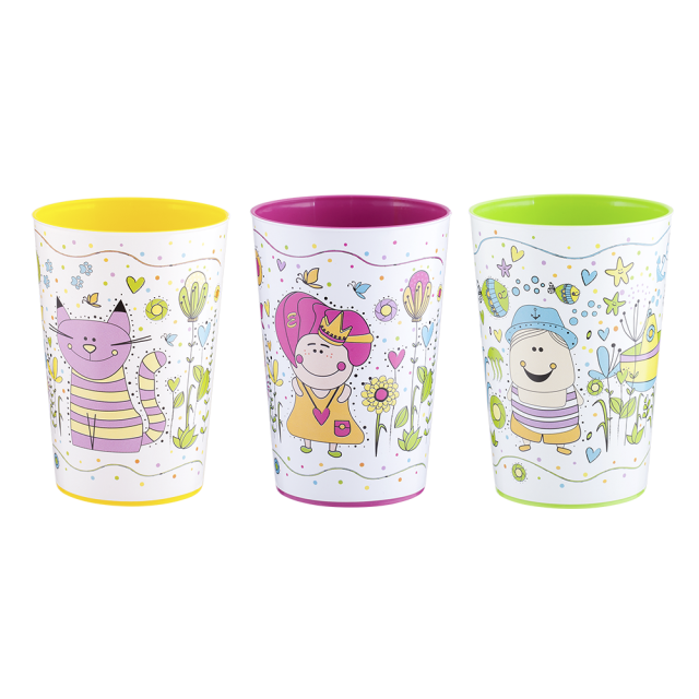 Чаша с декор  РАЙЕ и MAGIC  0,4 л