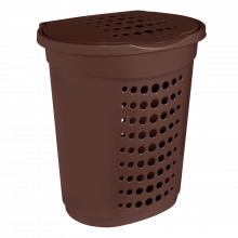 Кош за пране 60 л кафяв