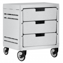 шкаф с 3 чекмеджета НА КОЛЕЛА