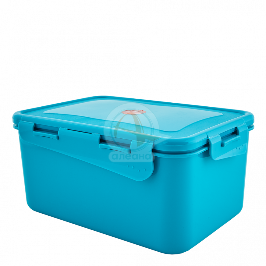 Контейнер универсален Винтидж правоъгълен 6.0л тюркоаз