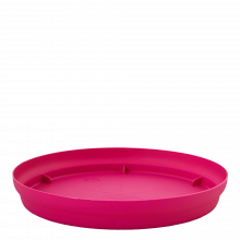 Подложка за саксия Матилда 16х15см т.розова