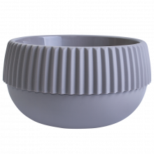 Саксия Бохо ниска d22 см какао