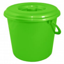 Кофа с капак универсална  8л олива