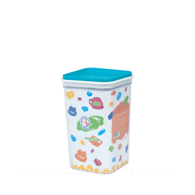 Кутия за насипни продукти ФИКС  1,3 литра