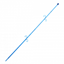 Опора за орхидеи Сфера синя прозрачна