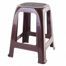 Пластмасова табуретка ПИФ кафява
