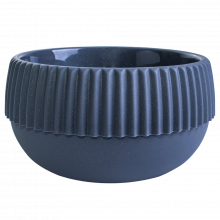 Саксия Бохо ниска d18 см гранит