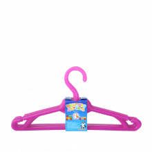 Закачалка детска - комплект 5 броя т.розова