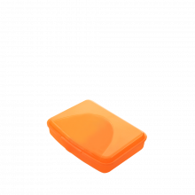 Контейнер универсален M оранж прозрачен