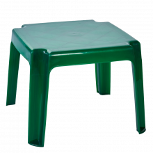 Пластмасова маса за шезлонг зелена