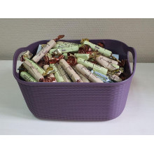 Кошница ДЖУТ лилава