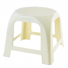 Пластмасова табуретка ХЛАПЕ бяла роза