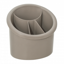 Поставка за прибори овална какао