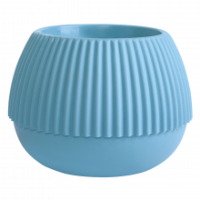 Саксия Бохо d10 см гълъб. син