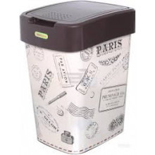 Кош за отпадъци Евро Париж/кафяв