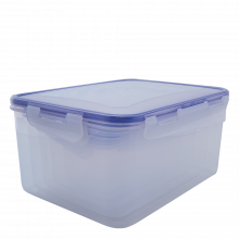 Кутия за хранителни продукти със закопчаване правоъгълна